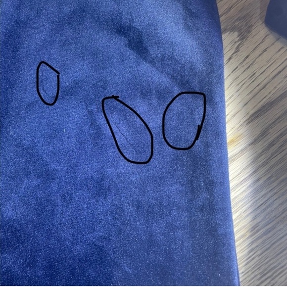 Anthropologie Saturday Sunday Velvet Velour Party Faux Wrap Hoodie Pullover S - Picture 15 of 15